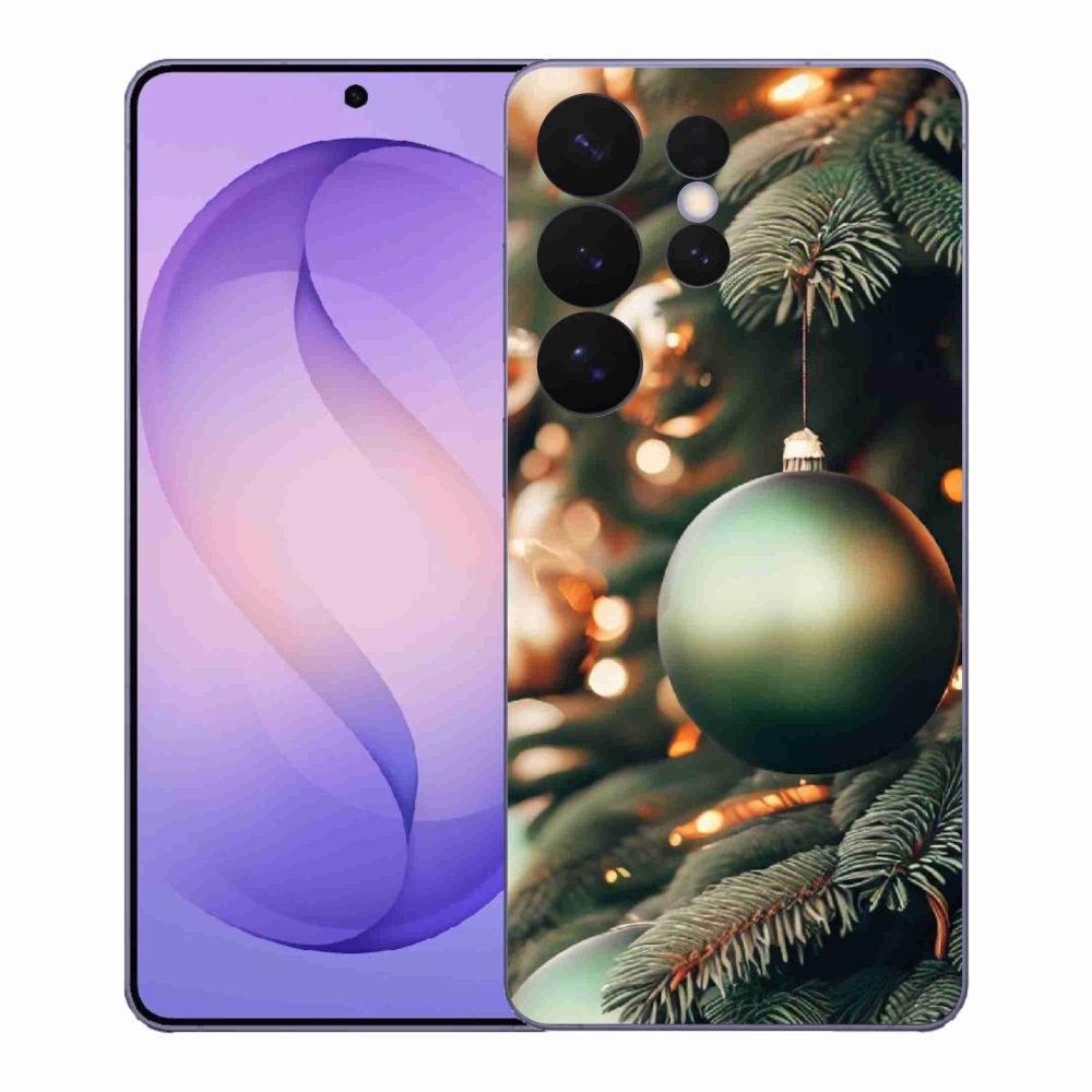 Gélový kryt mmCase na Samsung Galaxy S26 Ultra - vianočné ozdoby 1