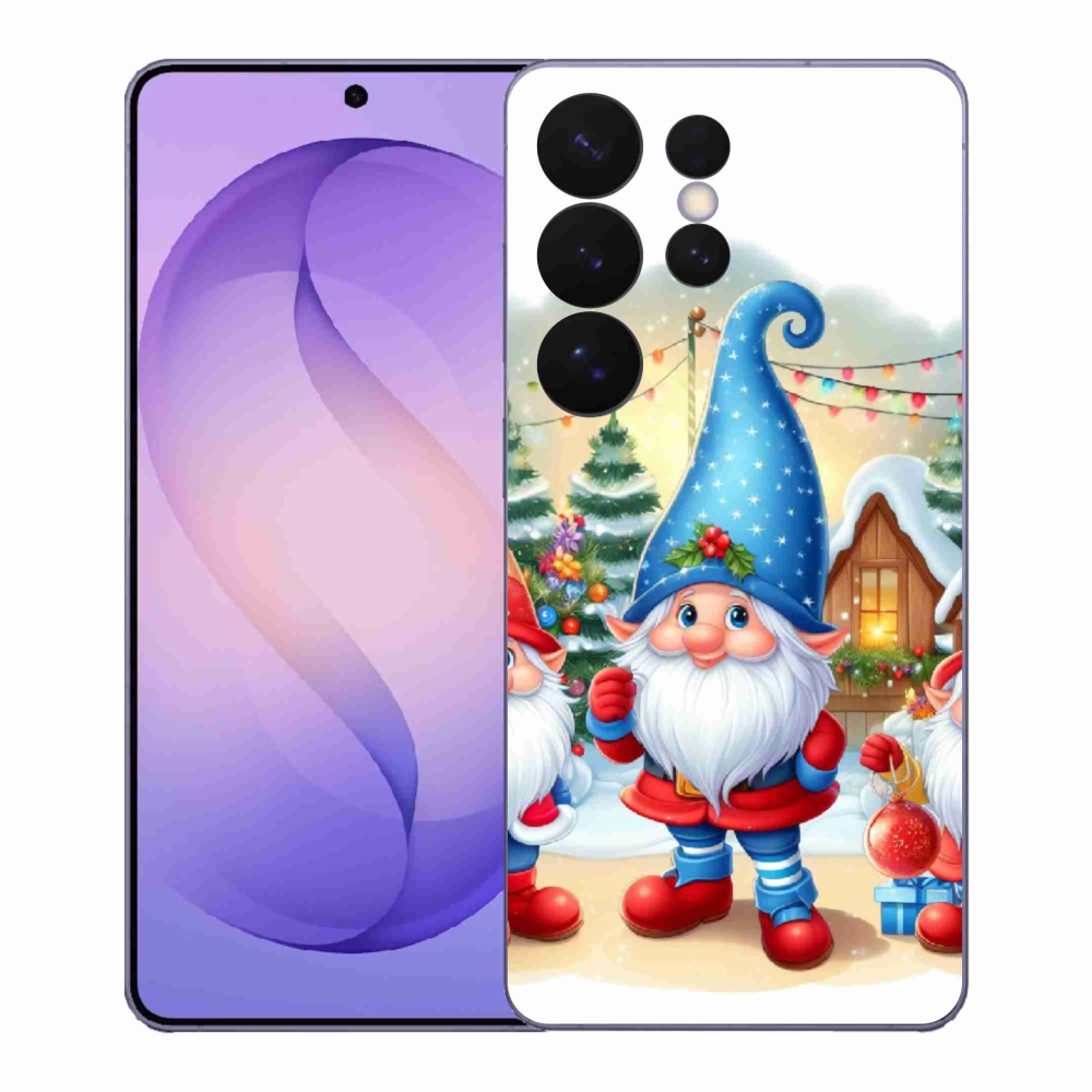 Gélový kryt mmCase na Samsung Galaxy S26 Ultra - vianočné škriatkovia