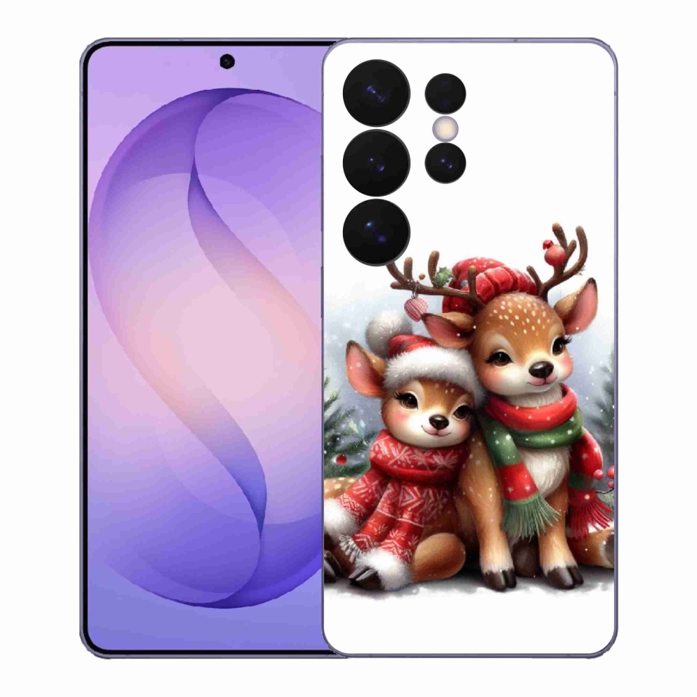 Gélový kryt mmCase na Samsung Galaxy S26 Ultra - vianočné soby