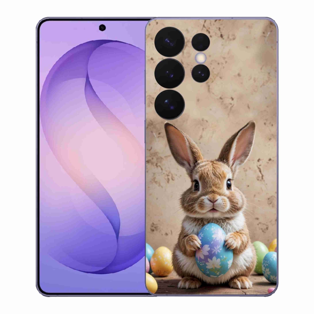 Gélový kryt mmCase na Samsung Galaxy S26 Ultra - veľkonočný zajačik