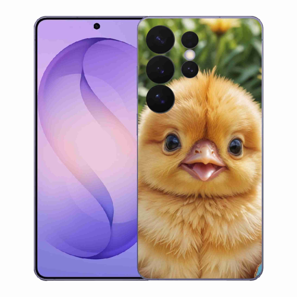 Gélový kryt mmCase na Samsung Galaxy S26 Ultra - veselé kuriatko