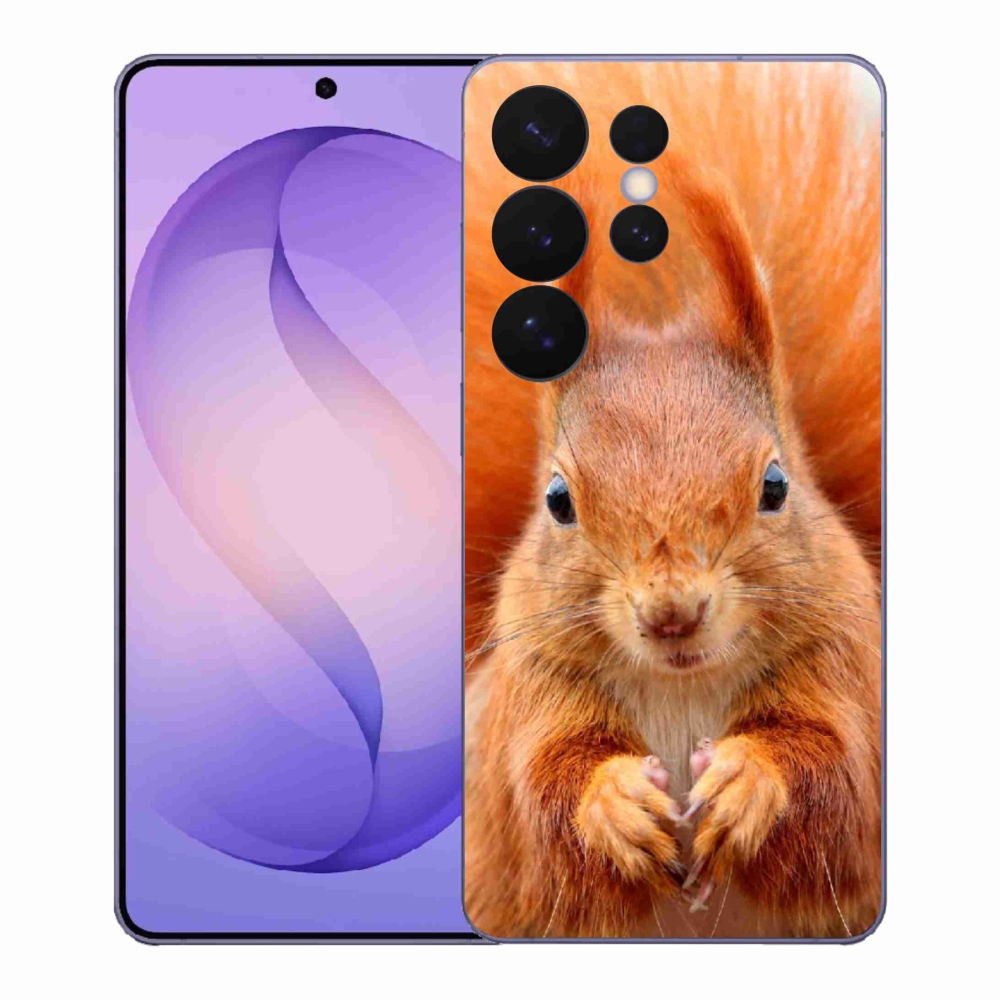 Gélový kryt mmCase na Samsung Galaxy S26 Ultra - veverička