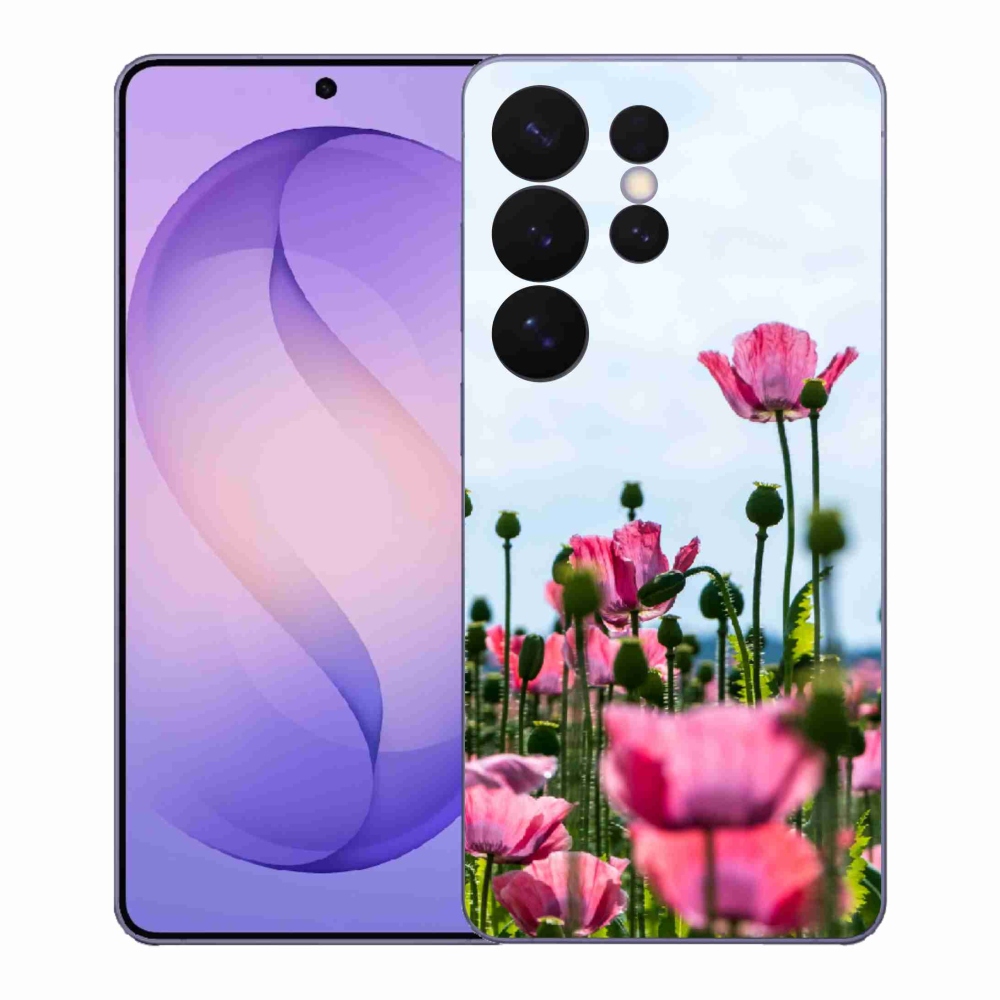 Gélový kryt mmCase na Samsung Galaxy S26 Ultra - vlčí mak