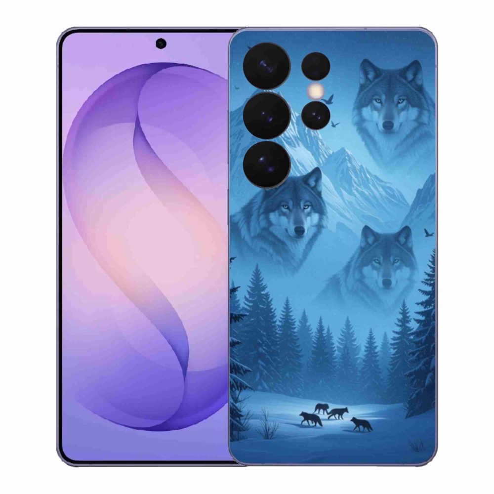 Gélový kryt mmCase na Samsung Galaxy S26 Ultra - vlčia svorka