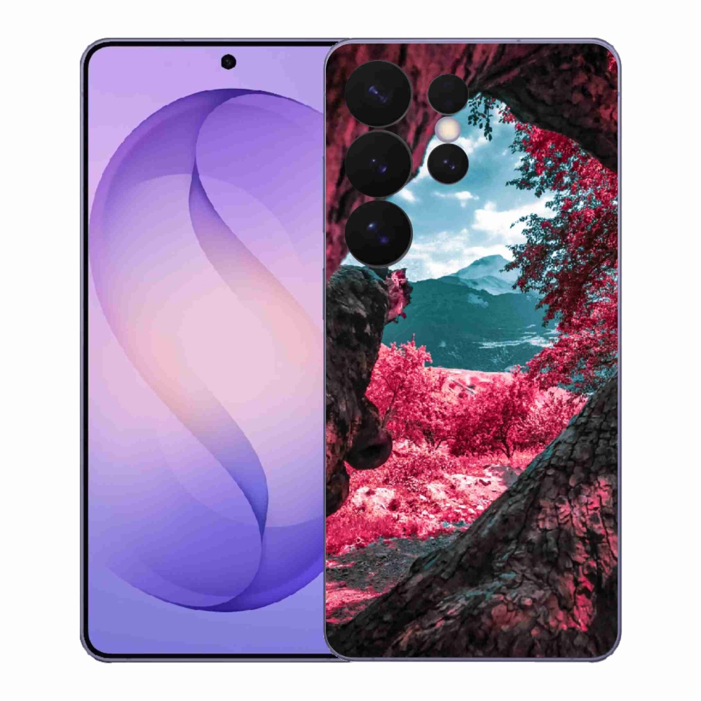 Gélový kryt mmCase na Samsung Galaxy S26 Ultra - výhľad na hory