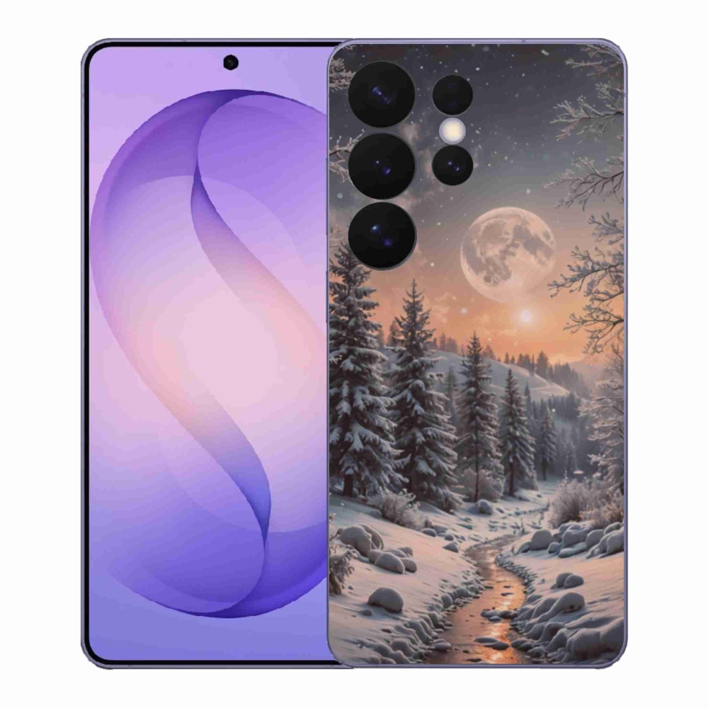 Gélový kryt mmCase na Samsung Galaxy S26 Ultra - zimná krajina 2