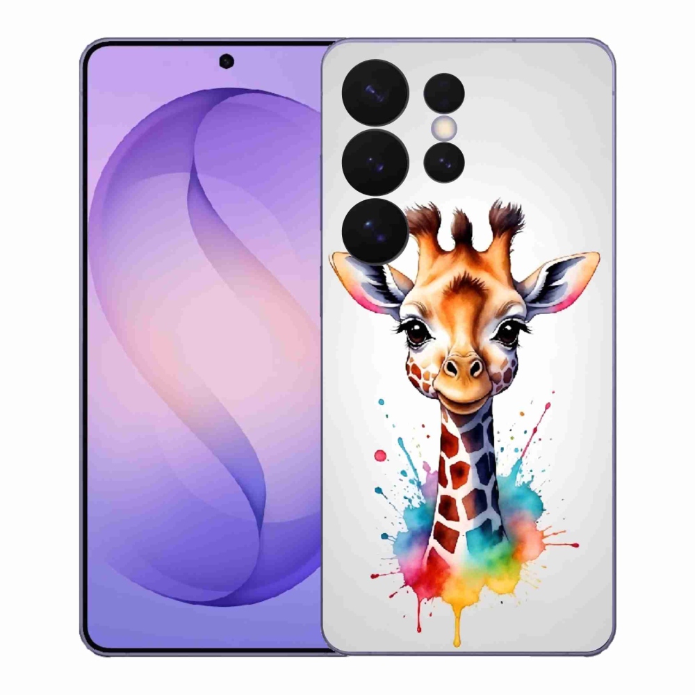 Gélový kryt mmCase na Samsung Galaxy S26 Ultra - žirafa 1