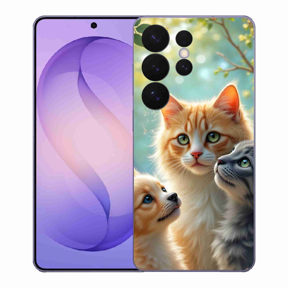 Gélový kryt mmCase na Samsung Galaxy S26 Ultra - zvieracie priateľstvo 2