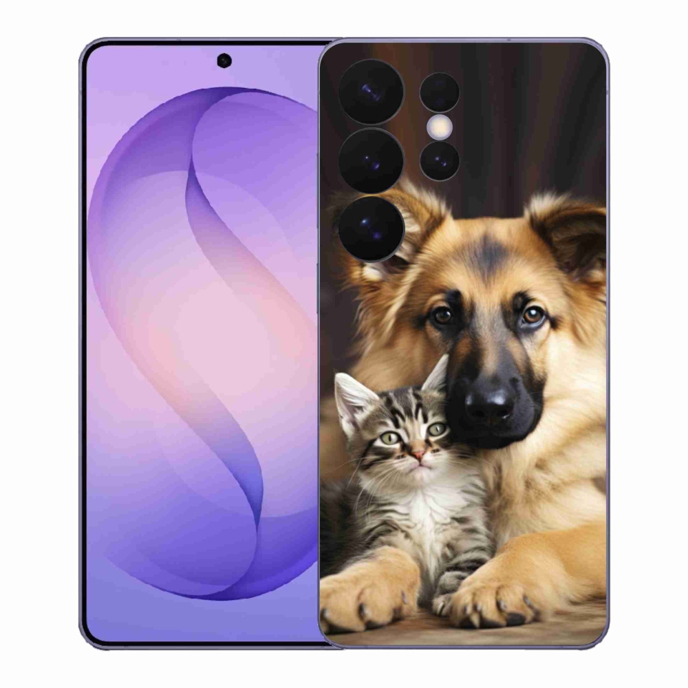 Gélový kryt mmCase na Samsung Galaxy S26 Ultra - zvieracie priateľstvo