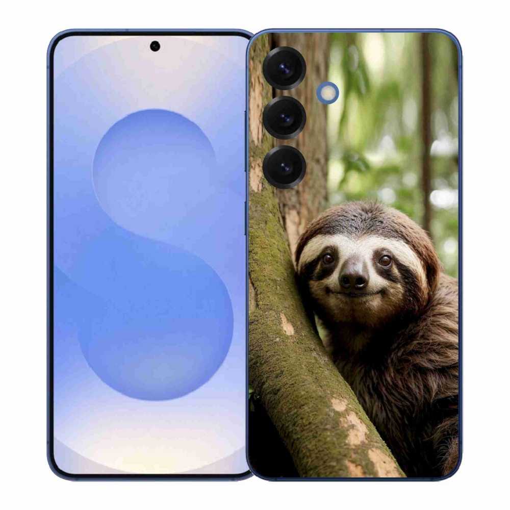 Gélový kryt mmCase na Samsung Galaxy S26+ - usmievavý leňochod