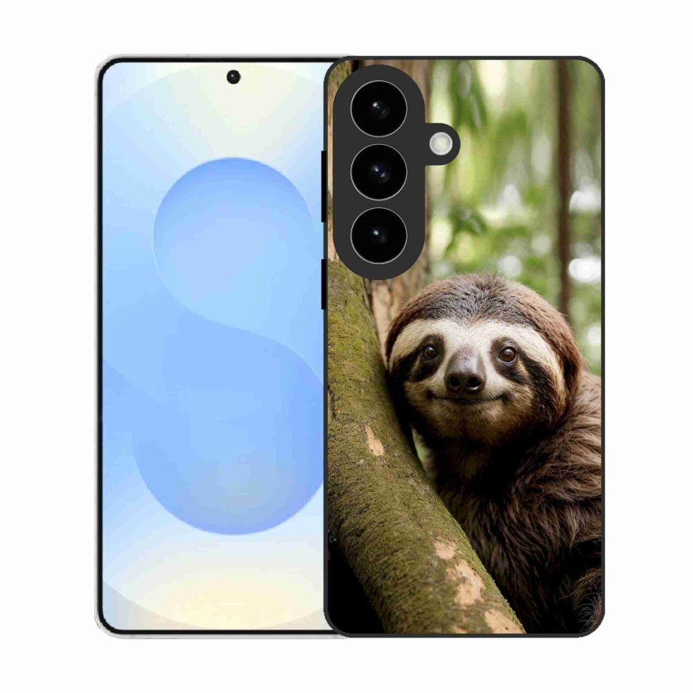 Gélový kryt mmCase na Samsung Galaxy S26 - usmievavý leňochod