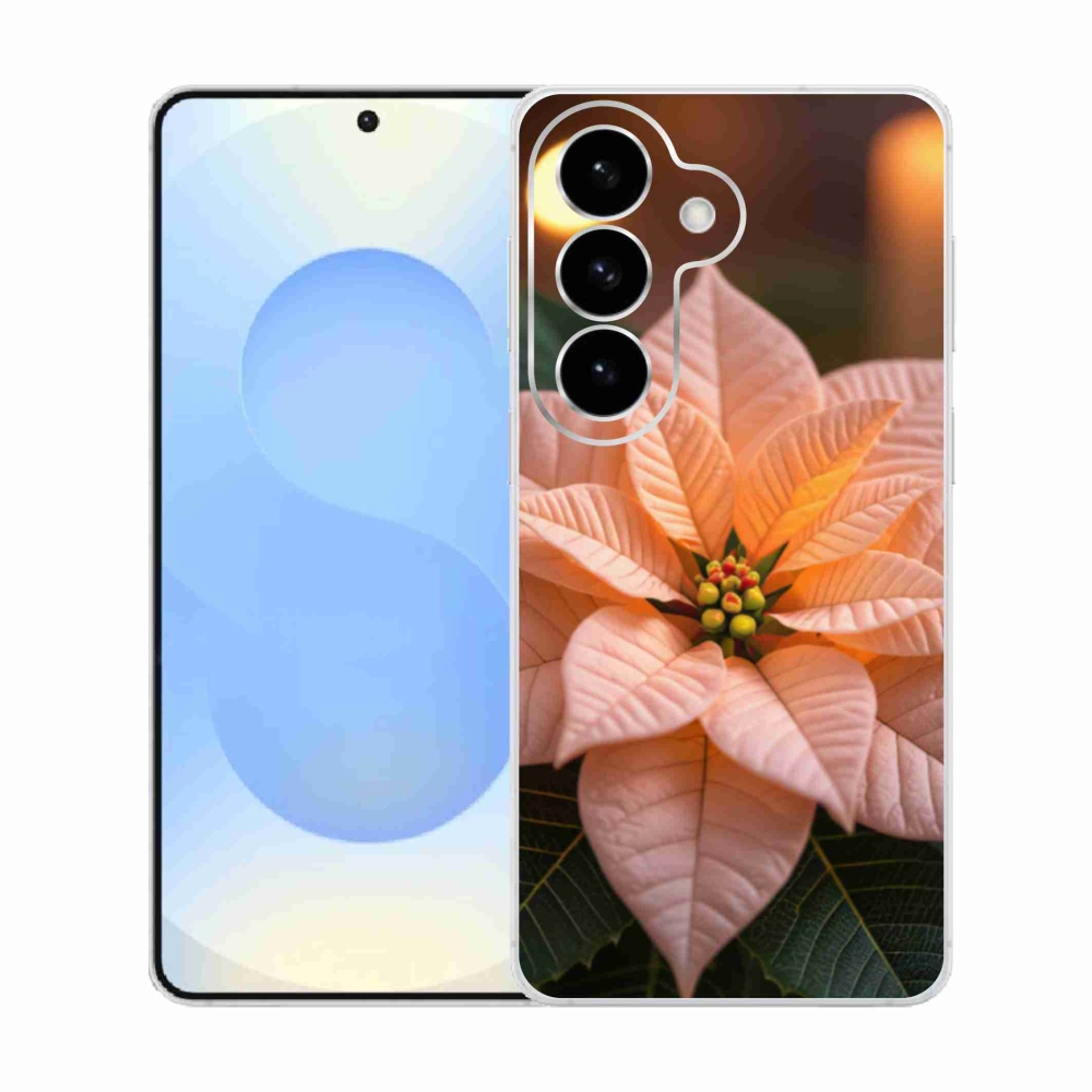 Gélový kryt mmCase na Samsung Galaxy S26 - vianočná hviezda