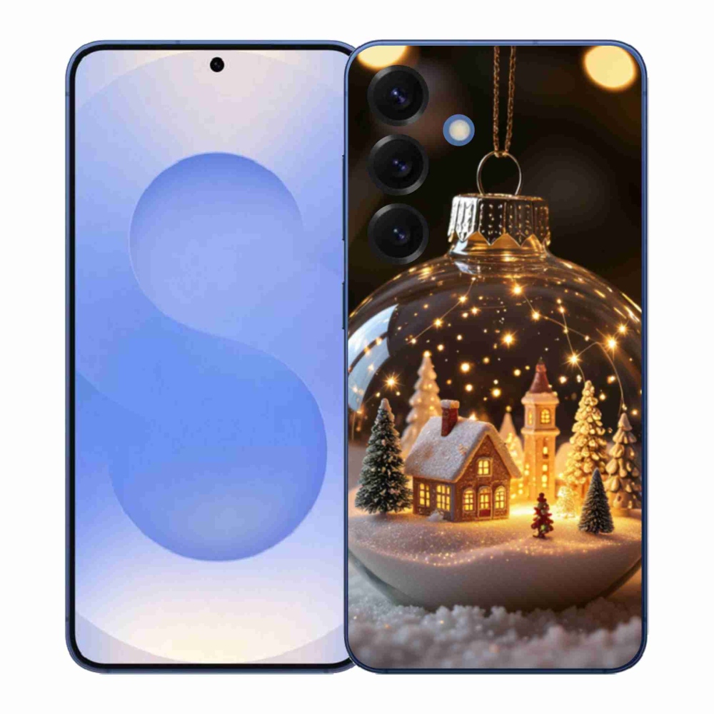 Gélový kryt mmCase na Samsung Galaxy S26+ - vianočné gule 3