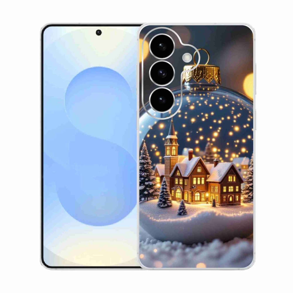 Gélový kryt mmCase na Samsung Galaxy S26 - vianočné gule 4