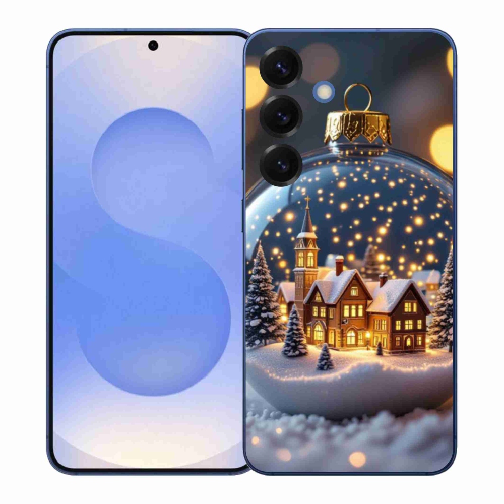 Gélový kryt mmCase na Samsung Galaxy S26+ - vianočné gule 4