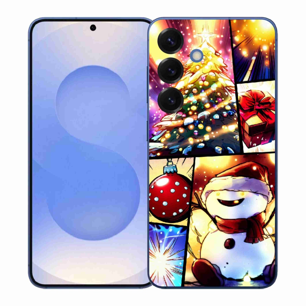 Gélový kryt mmCase na Samsung Galaxy S26+ - vianočné motívy 1