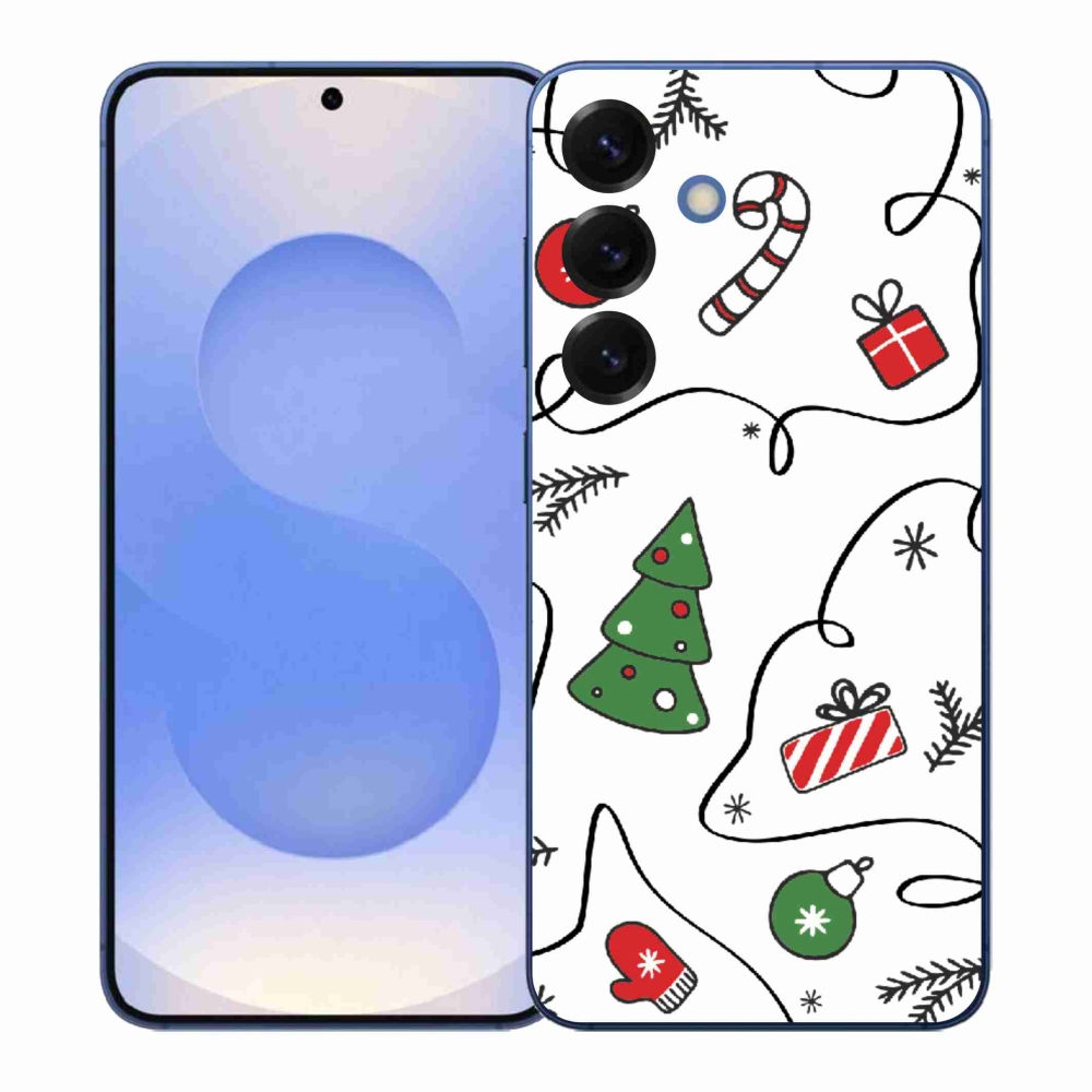 Gélový kryt mmCase na Samsung Galaxy S26+ - vianočné motívy