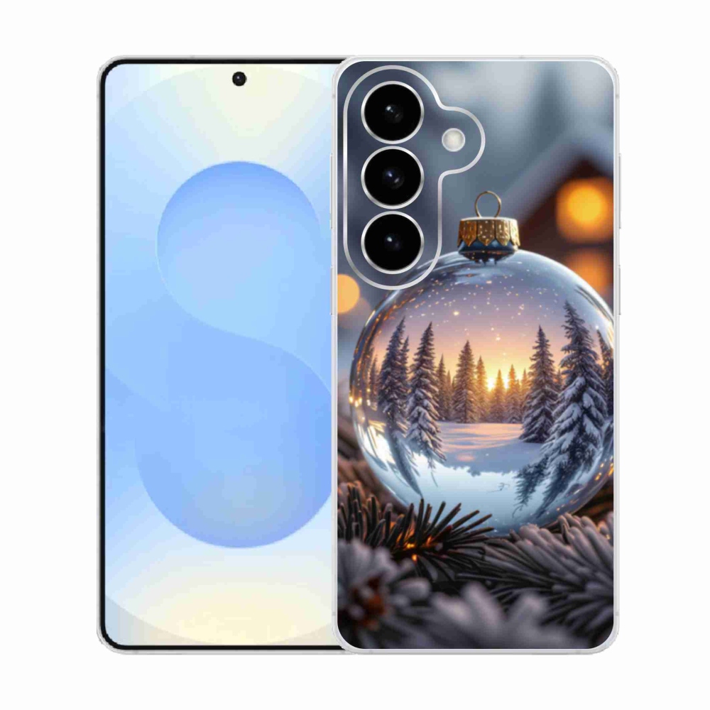 Gélový kryt mmCase na Samsung Galaxy S26 - vianočná ozdoba