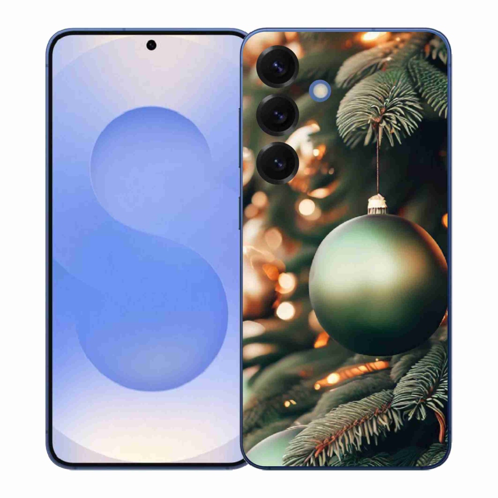 Gélový kryt mmCase na Samsung Galaxy S26+ - vianočné ozdoby 1