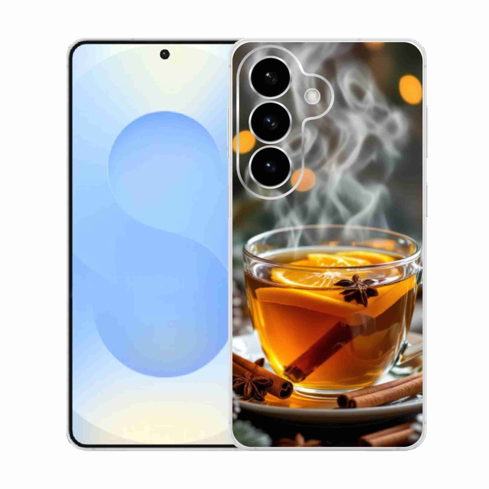 Gélový kryt mmCase na Samsung Galaxy S26 - vianočný punč