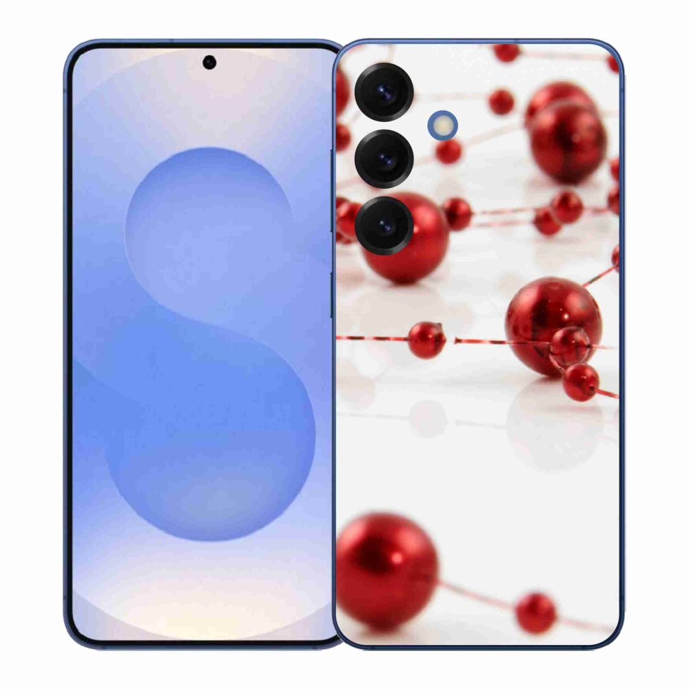 Gélový kryt mmCase na Samsung Galaxy S26+ - vianočná reťaz