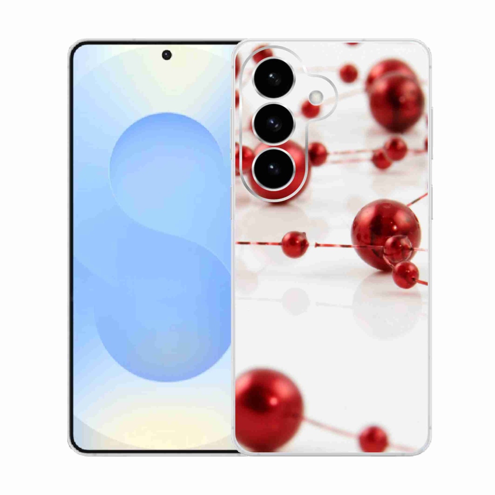 Gélový kryt mmCase na Samsung Galaxy S26 - vianočná reťaz