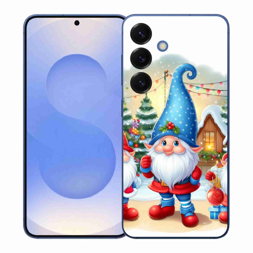 Gélový kryt mmCase na Samsung Galaxy S26+ - vianočné škriatkovia