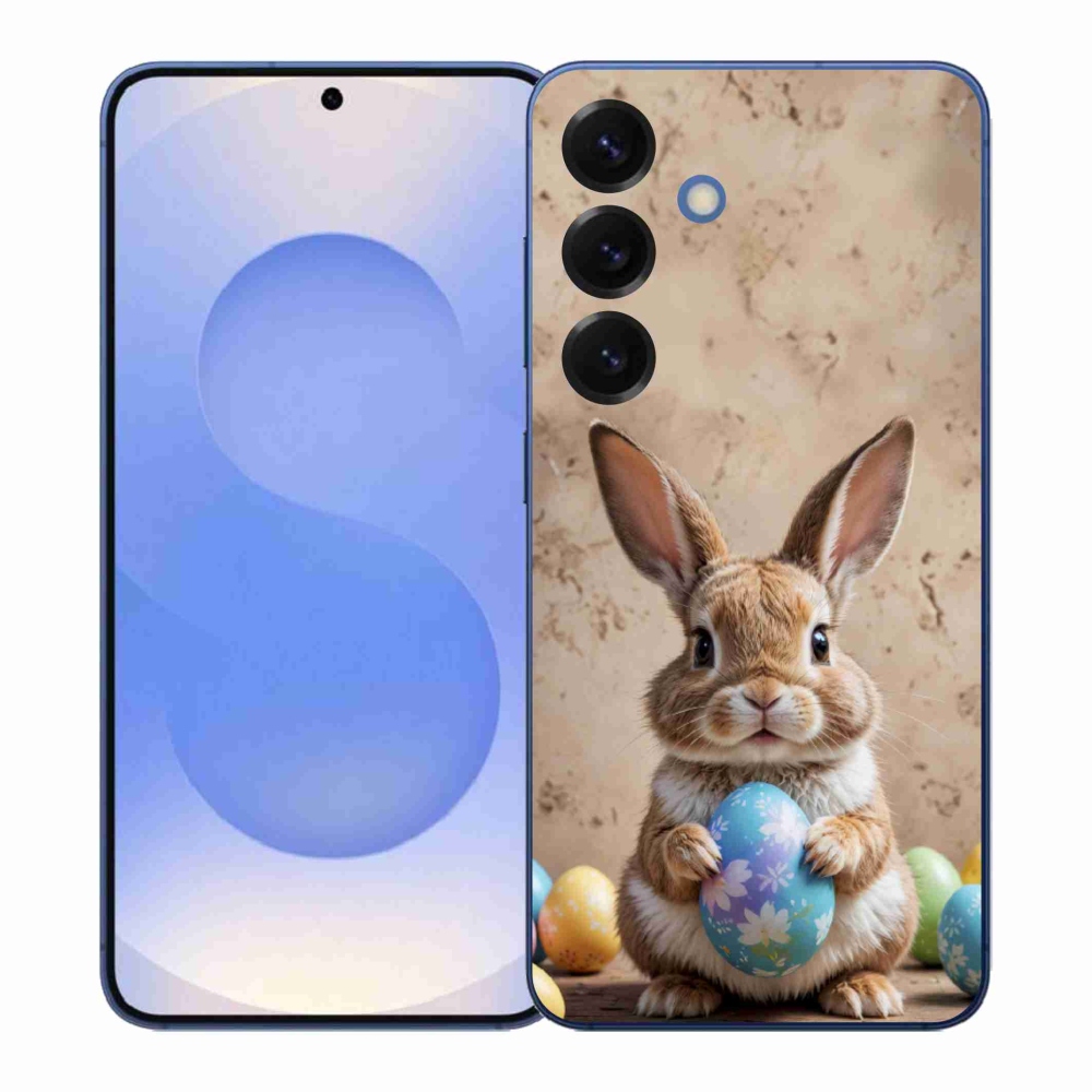 Gélový kryt mmCase na Samsung Galaxy S26+ - veľkonočný zajačik