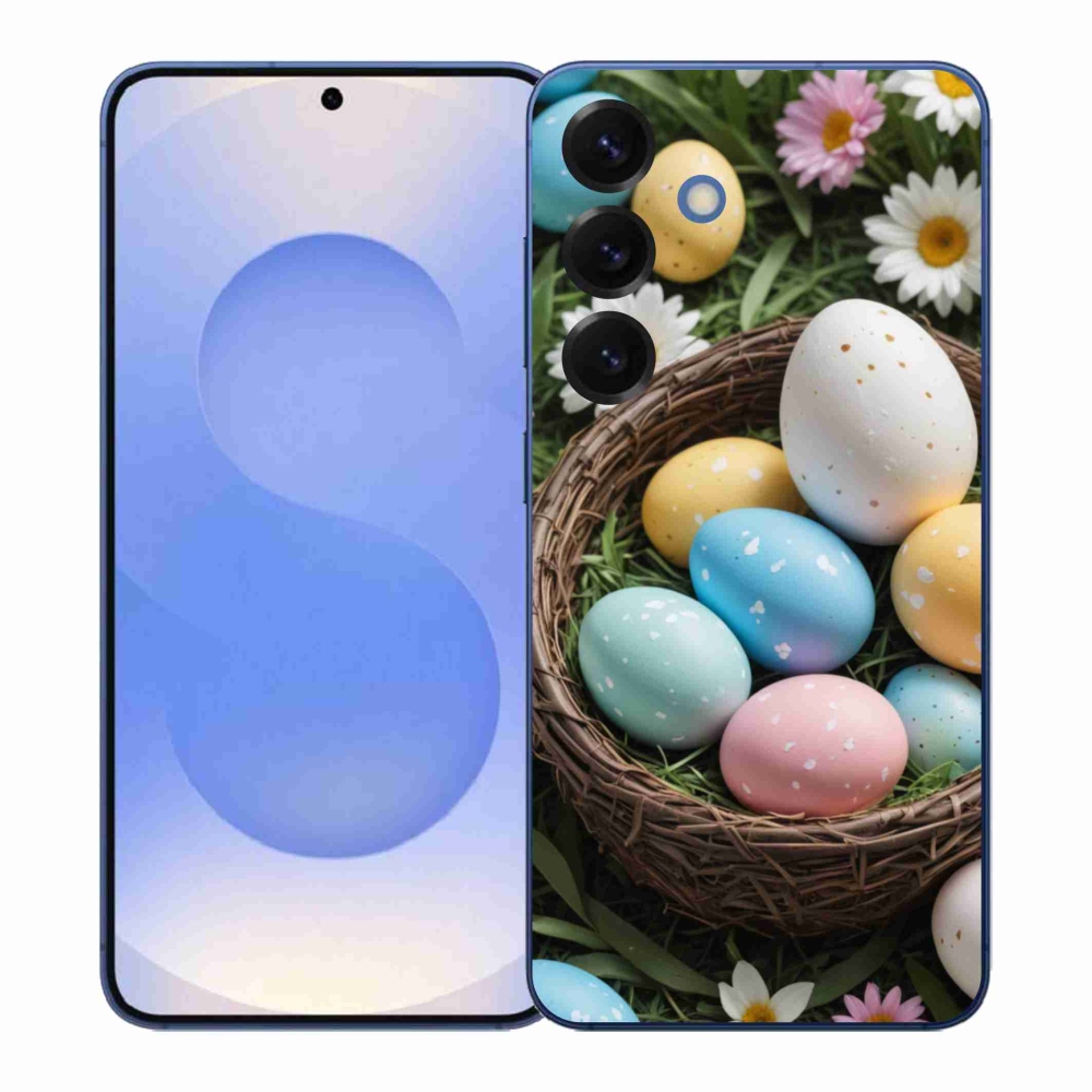 Gélový kryt mmCase na Samsung Galaxy S26+ - veľkonočné vajíčka 2