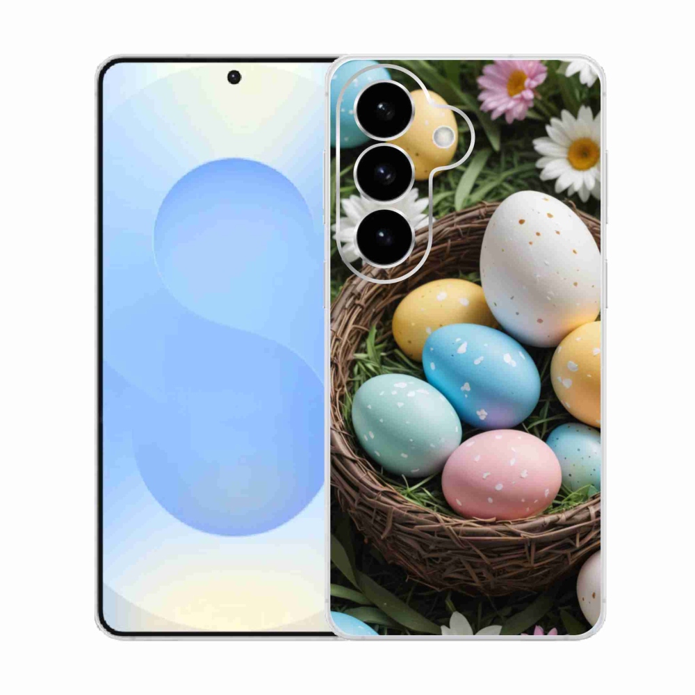 Gélový kryt mmCase na Samsung Galaxy S26 - veľkonočné vajíčka 2