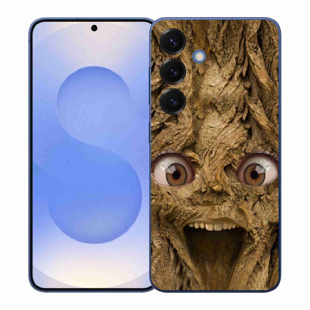 Gélový kryt mmCase na Samsung Galaxy S26+ - veselý strom s očami