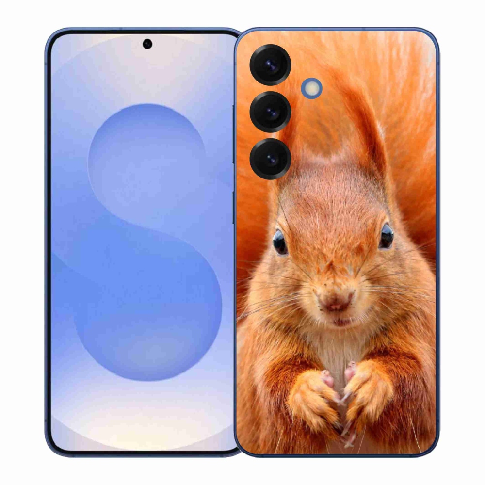 Gélový kryt mmCase na Samsung Galaxy S26+ - veverička