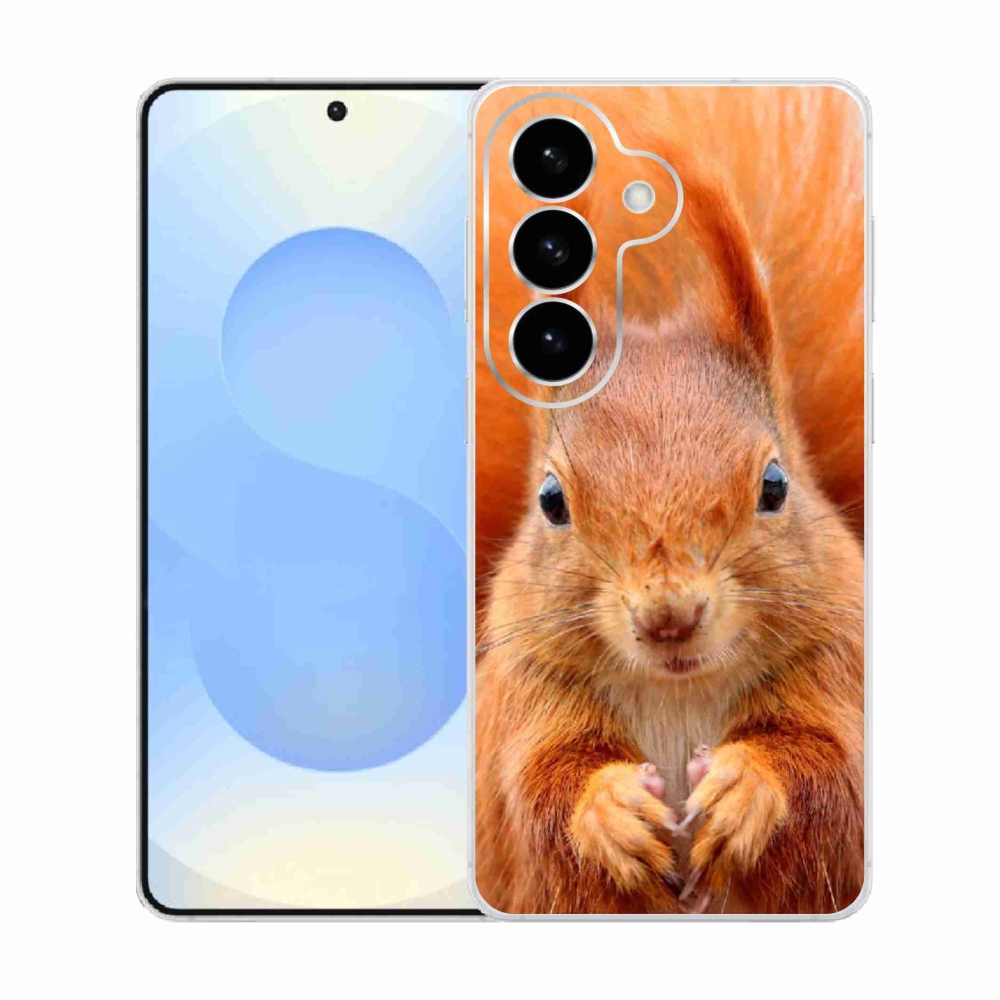 Gélový kryt mmCase na Samsung Galaxy S26 - veverička