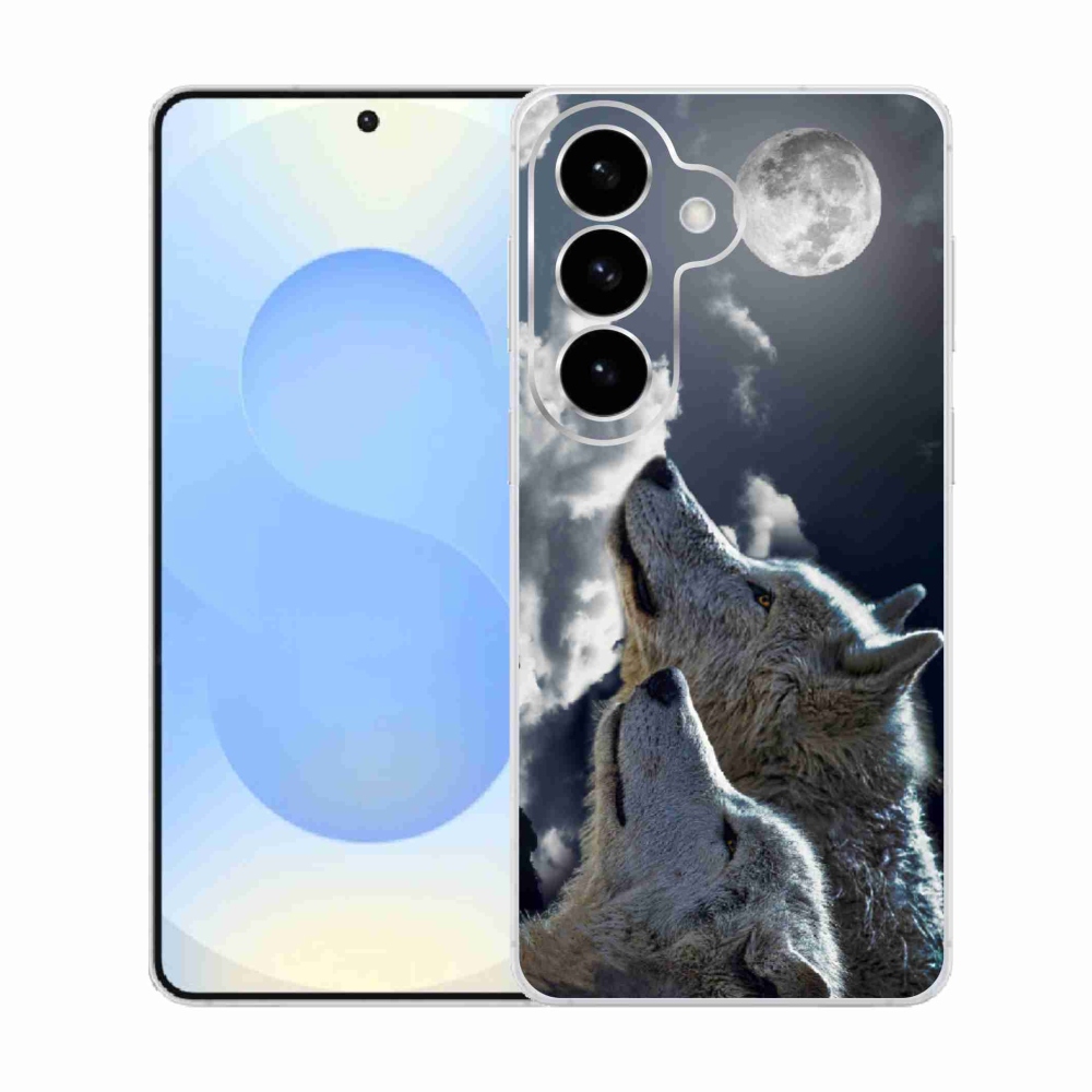 Gélový kryt mmCase na Samsung Galaxy S26 - vlci