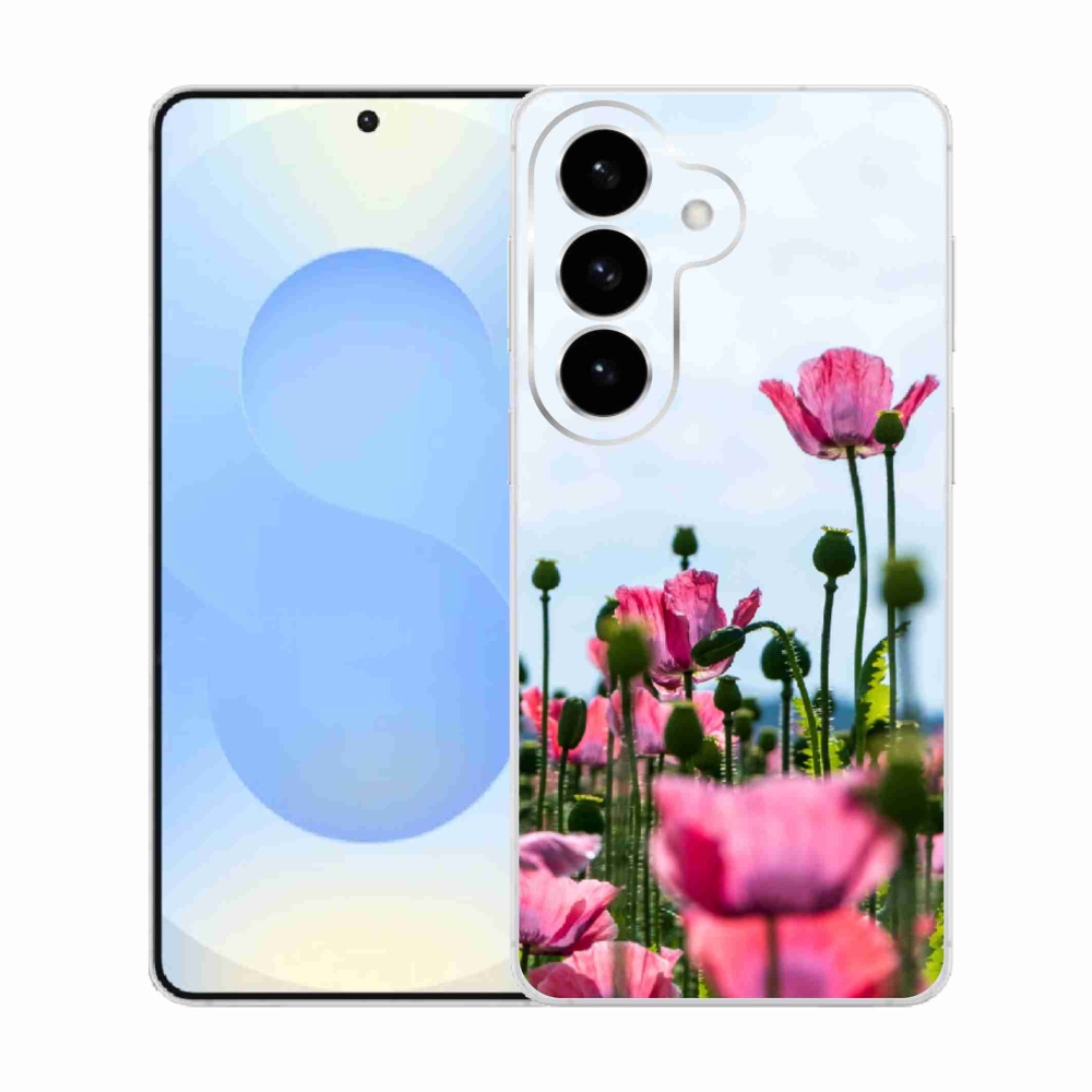 Gélový kryt mmCase na Samsung Galaxy S26 - vlčí mak