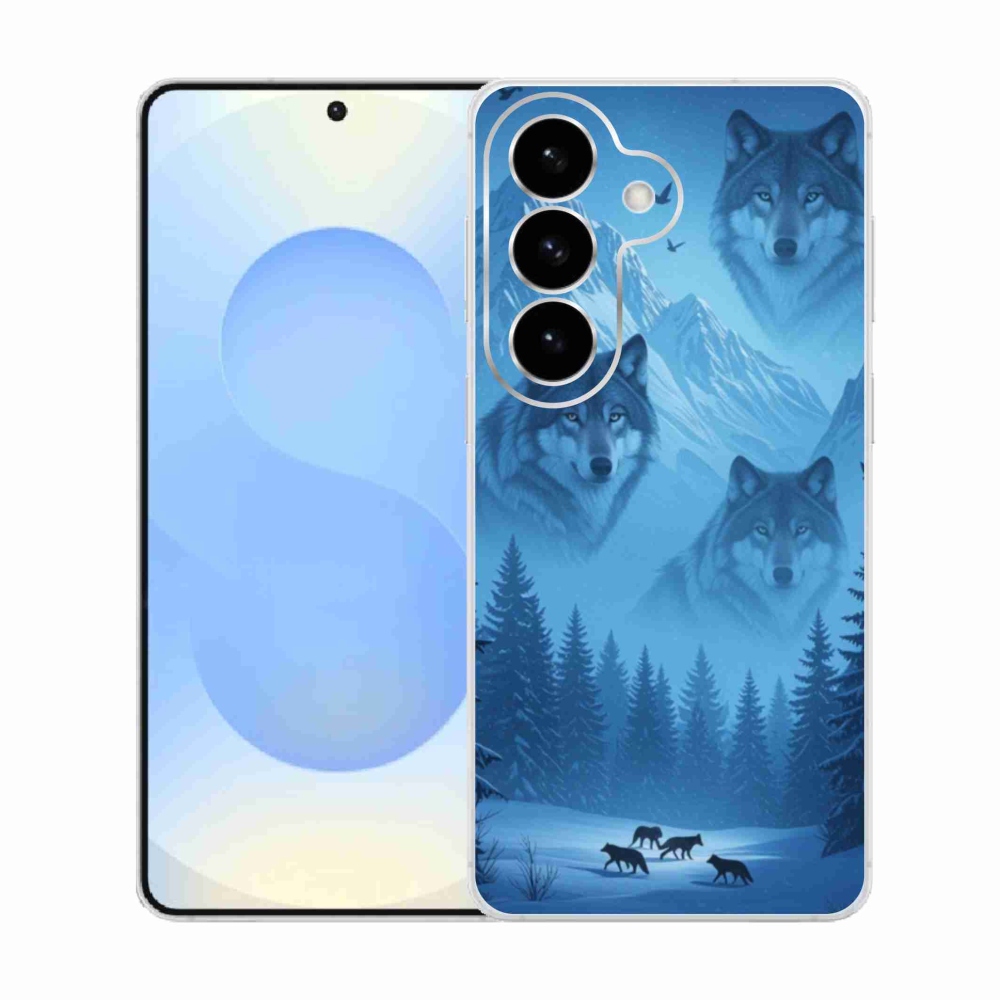 Gélový kryt mmCase na Samsung Galaxy S26 - vlčia svorka