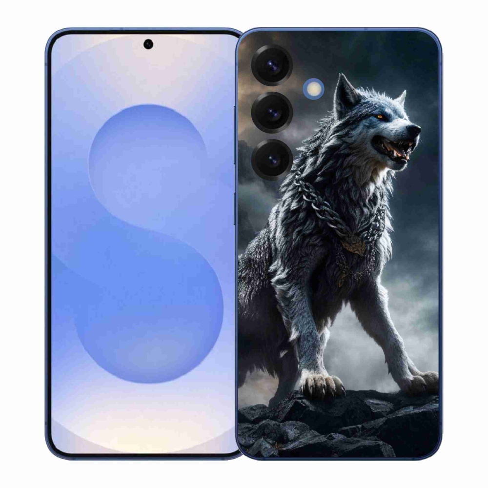 Gélový kryt mmCase na Samsung Galaxy S26+ - vlk 1