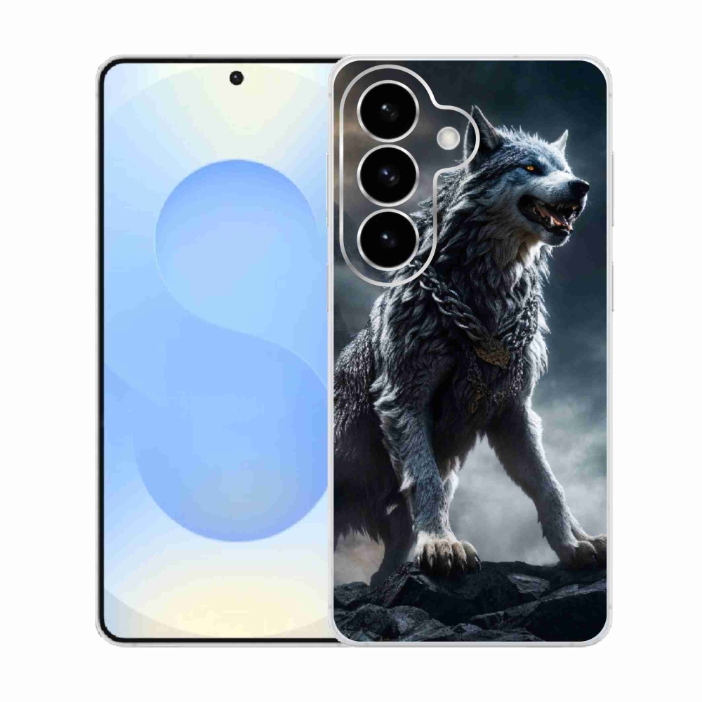 Gélový kryt mmCase na Samsung Galaxy S26 - vlk 1