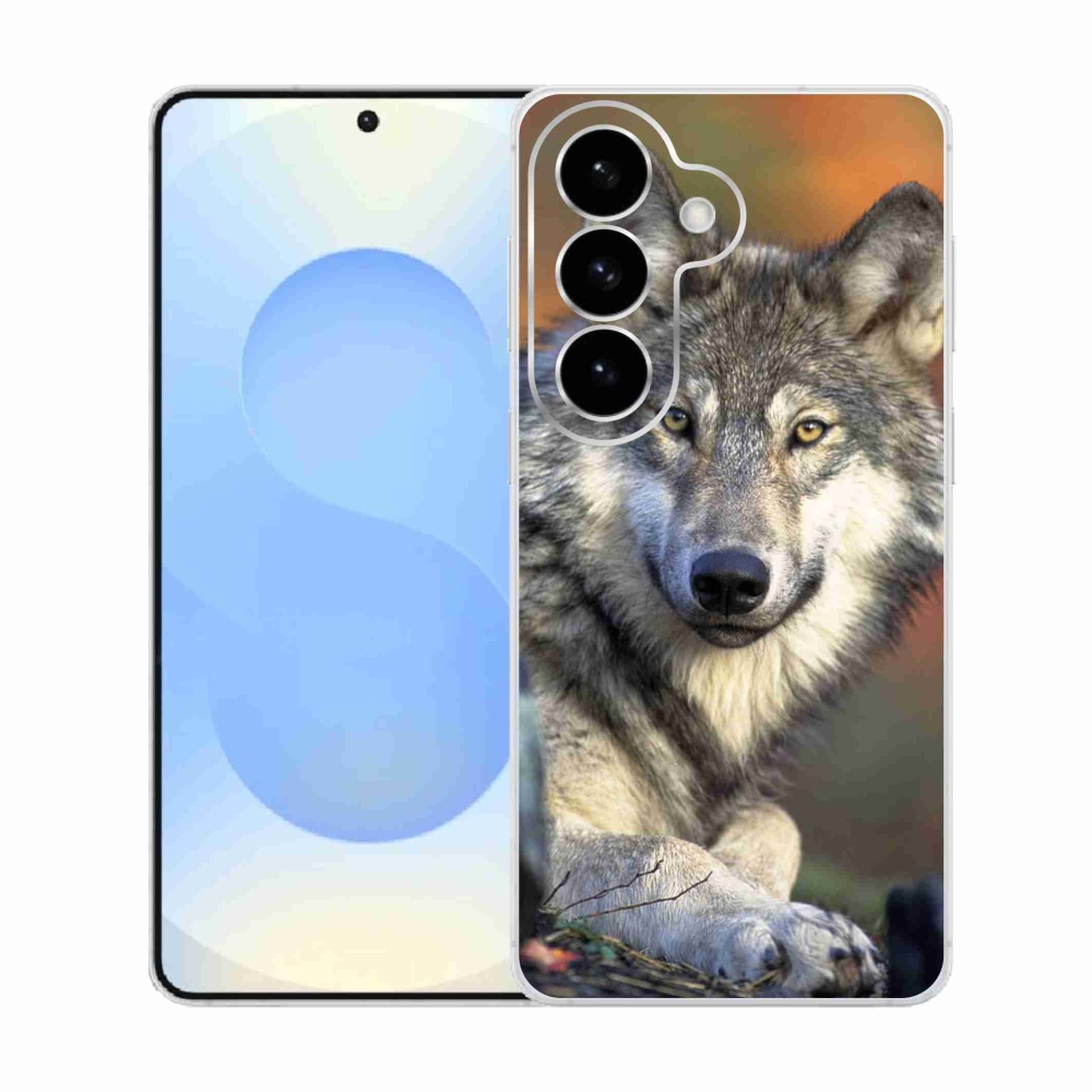 Gélový kryt mmCase na Samsung Galaxy S26 - vlk
