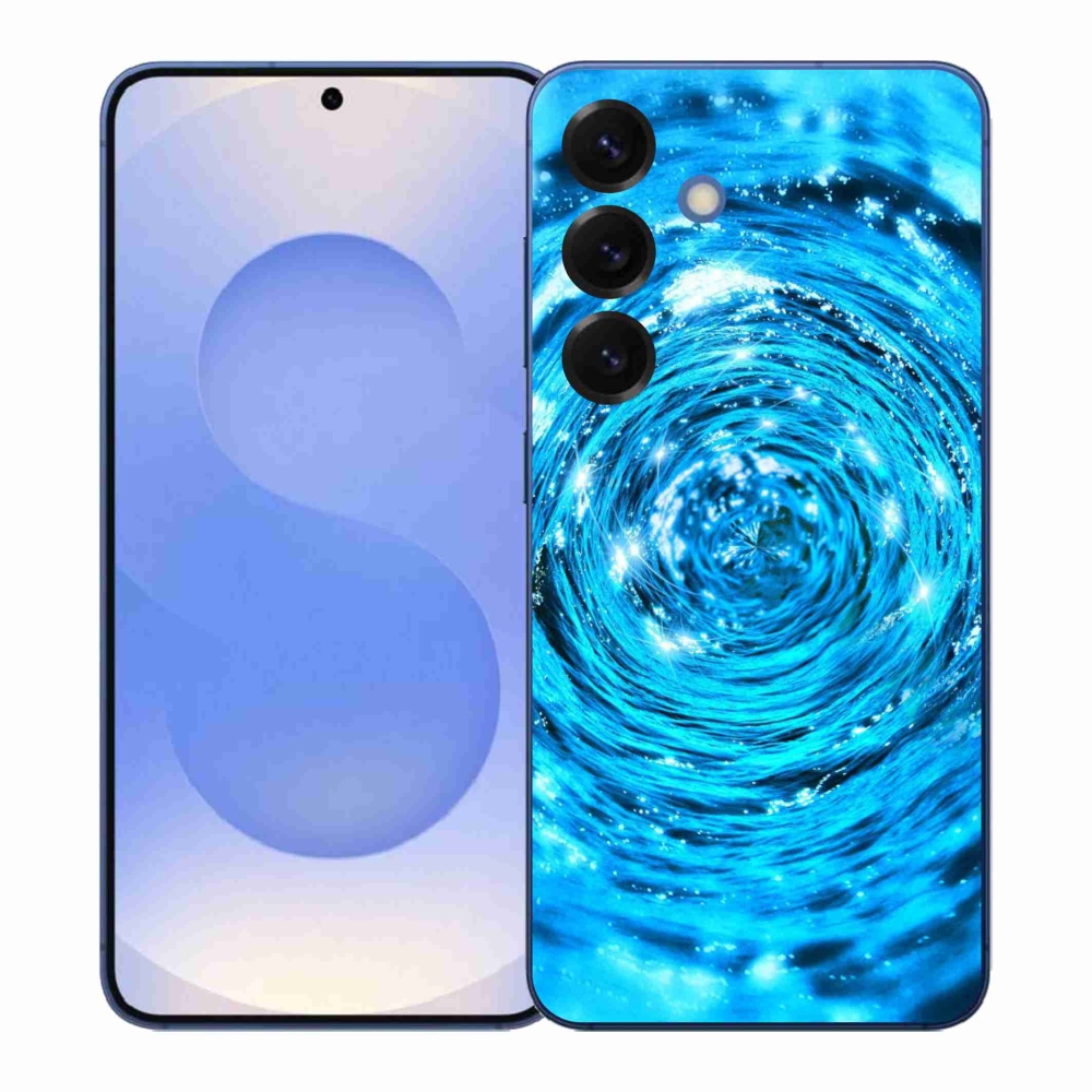 Gélový kryt mmCase na Samsung Galaxy S26+ - vodný vír