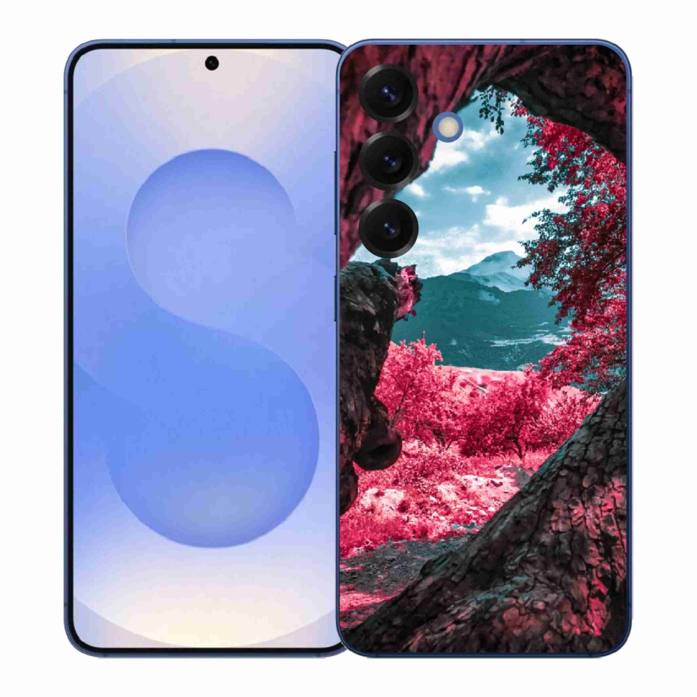 Gélový kryt mmCase na Samsung Galaxy S26+ - výhľad na hory