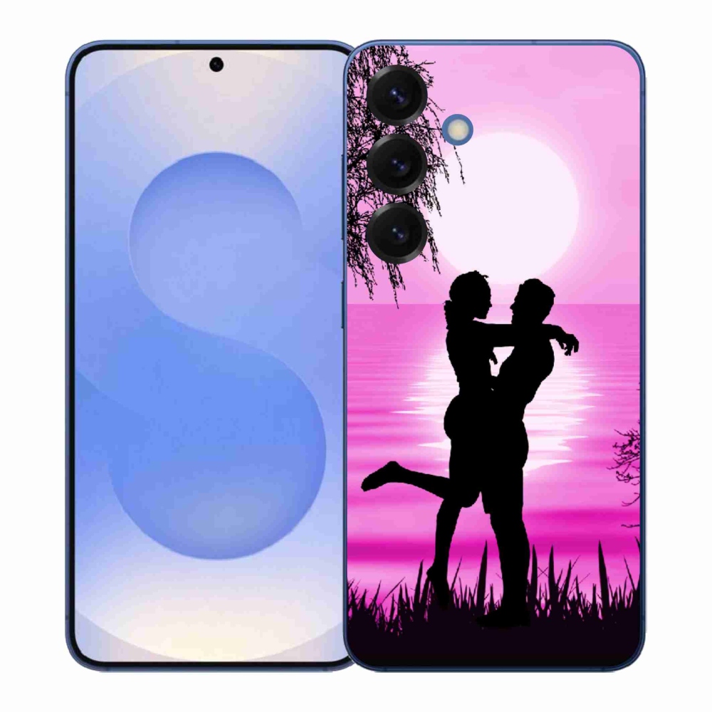 Gélový kryt mmCase na Samsung Galaxy S26+ - západ slnka