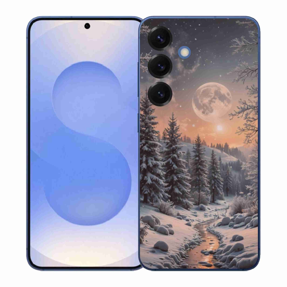 Gélový kryt mmCase na Samsung Galaxy S26+ - zimná krajina 2