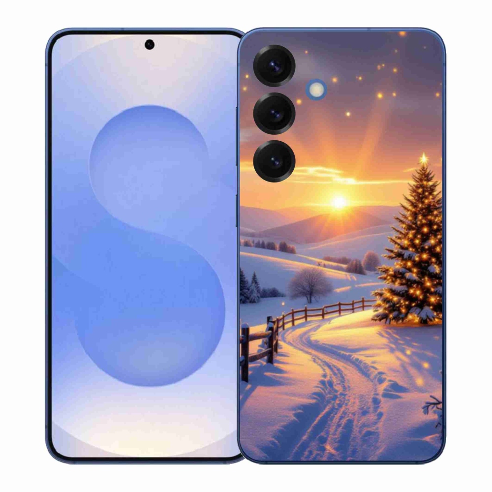 Gélový kryt mmCase na Samsung Galaxy S26+ - zimná krajina