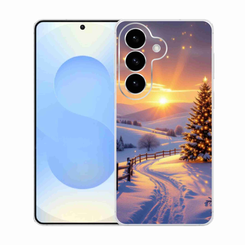 Gélový kryt mmCase na Samsung Galaxy S26 - zimná krajina