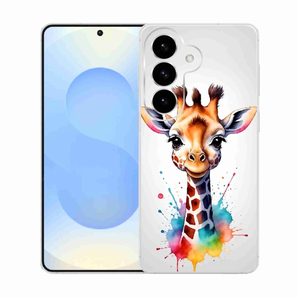 Gélový kryt mmCase na Samsung Galaxy S26 - žirafa 1