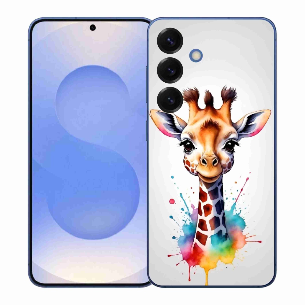 Gélový kryt mmCase na Samsung Galaxy S26+ - žirafa 1