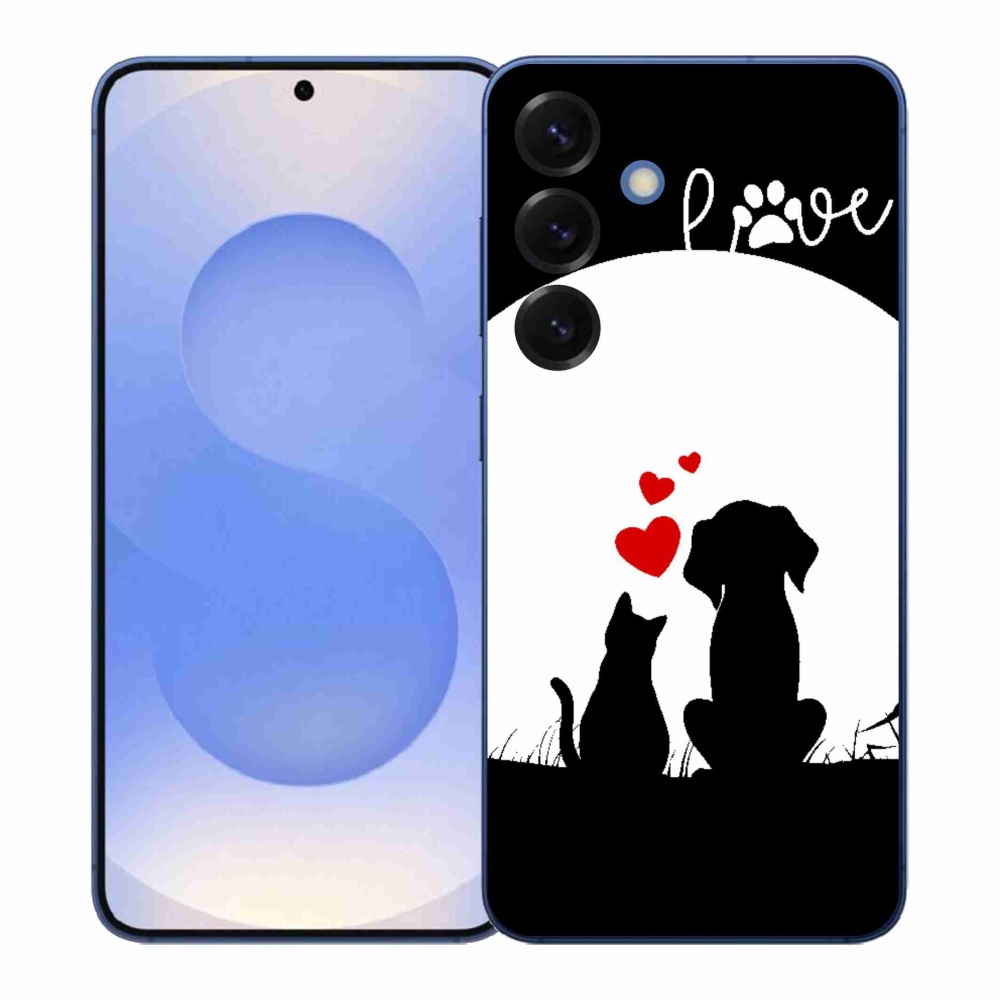 Gélový kryt mmCase na Samsung Galaxy S26+ - zvieracia láska