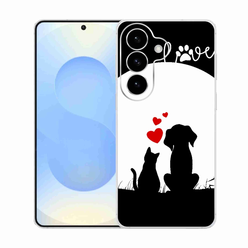 Gélový kryt mmCase na Samsung Galaxy S26 - zvieracia láska