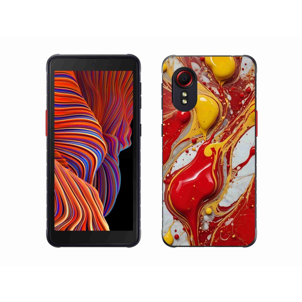 Gélový kryt mmCase na Samsung Galaxy Xcover 5 - abstraktný motív 42
